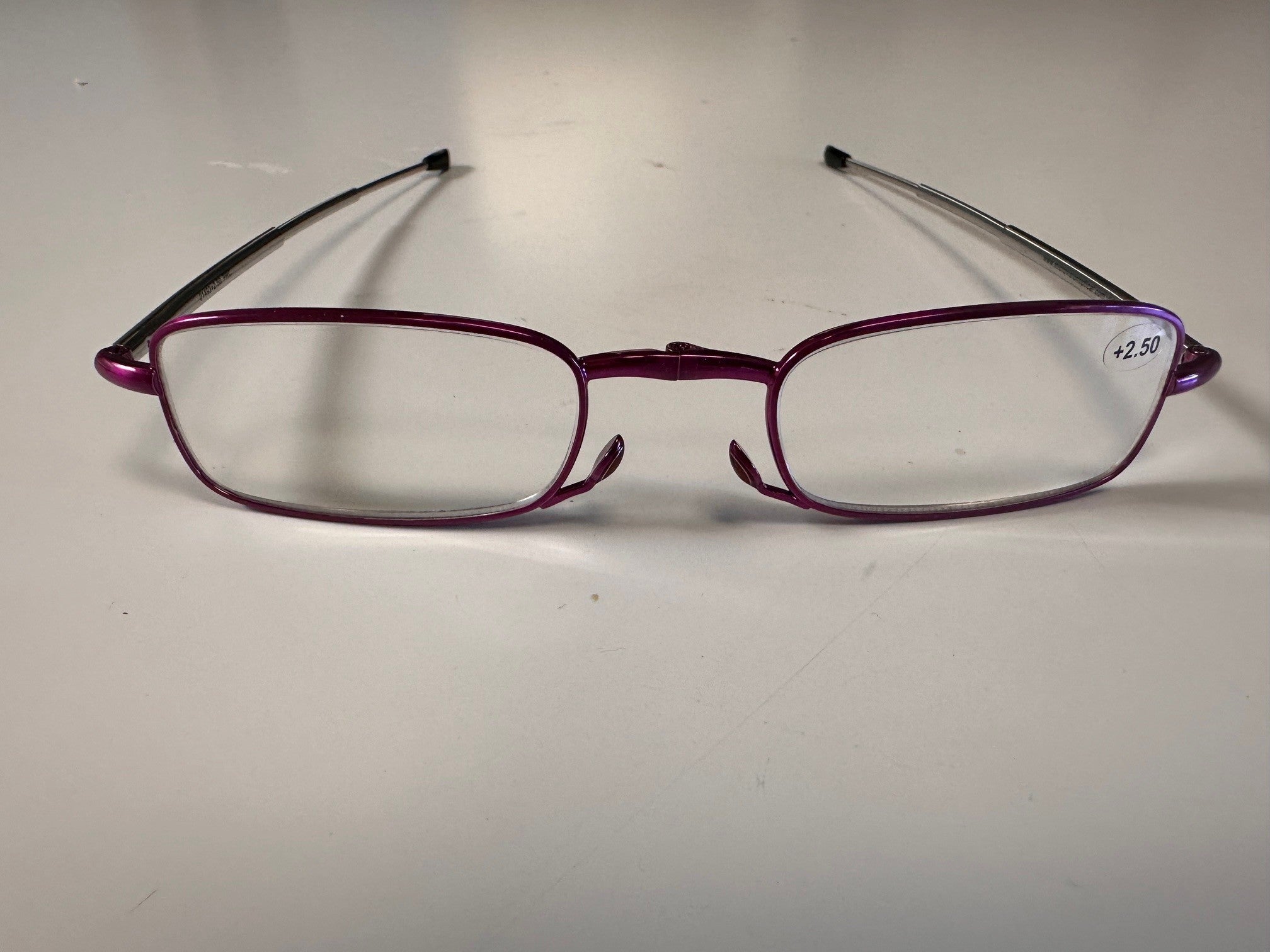 Executive Folding Pocket Eyeglasses Rectangle (Rimmed)