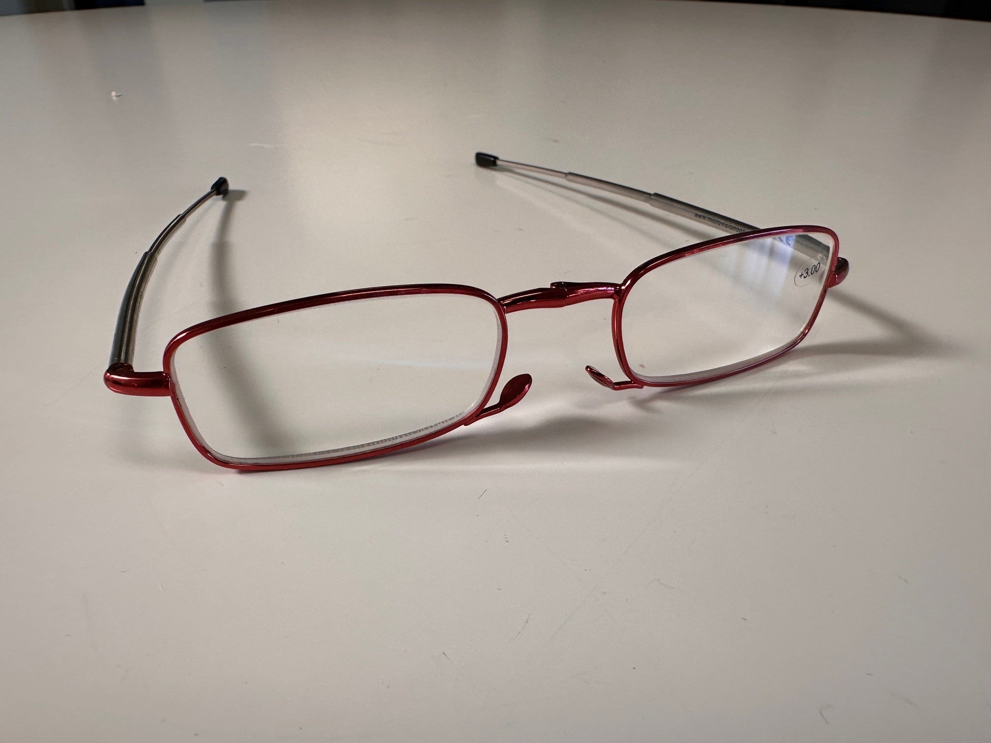 Executive Folding Pocket Eyeglasses Rectangle (Rimmed)